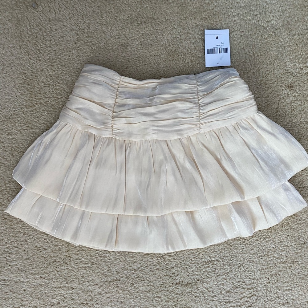 Gold/Cream shimmery skirt